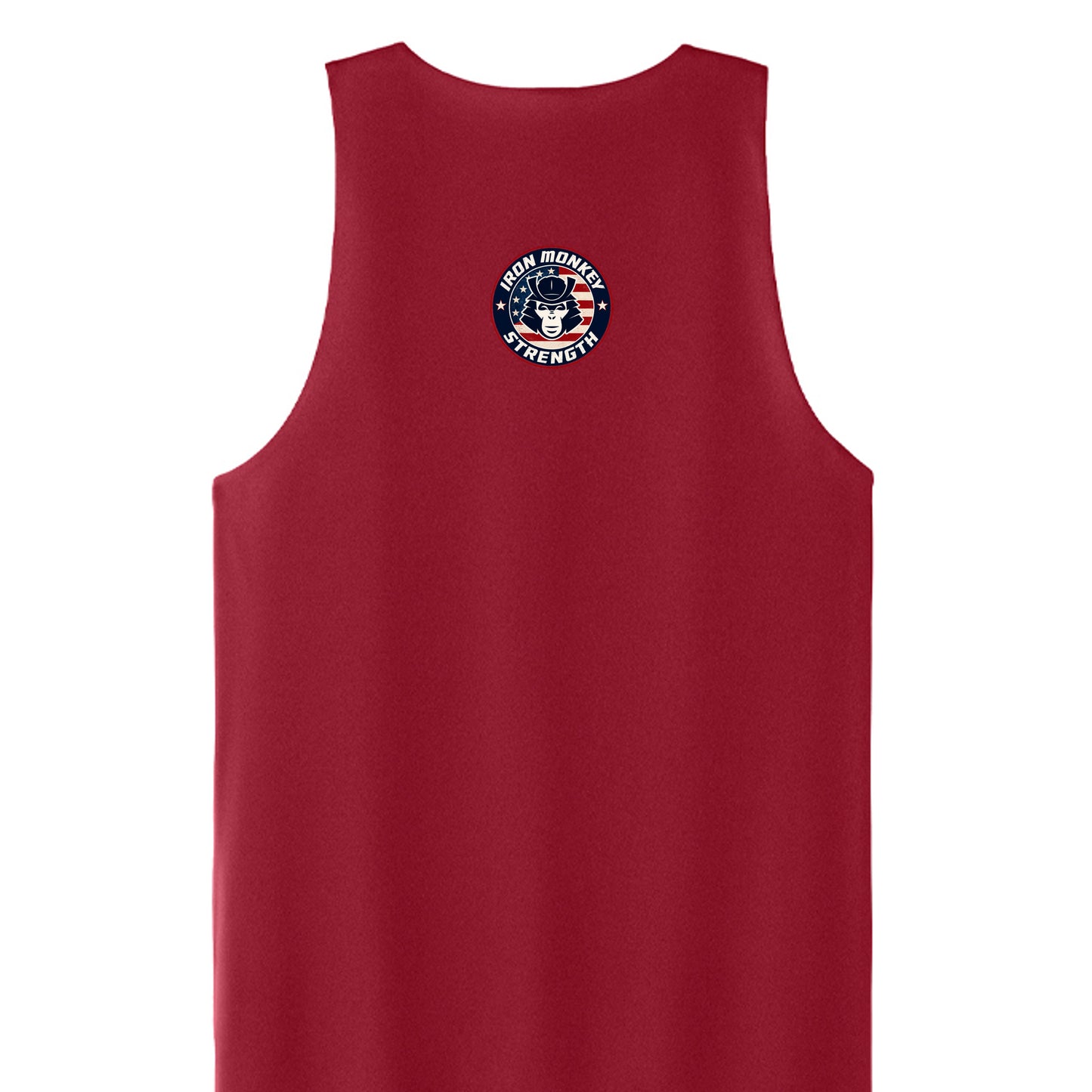 Deep Red/ White - ST551 - BACK