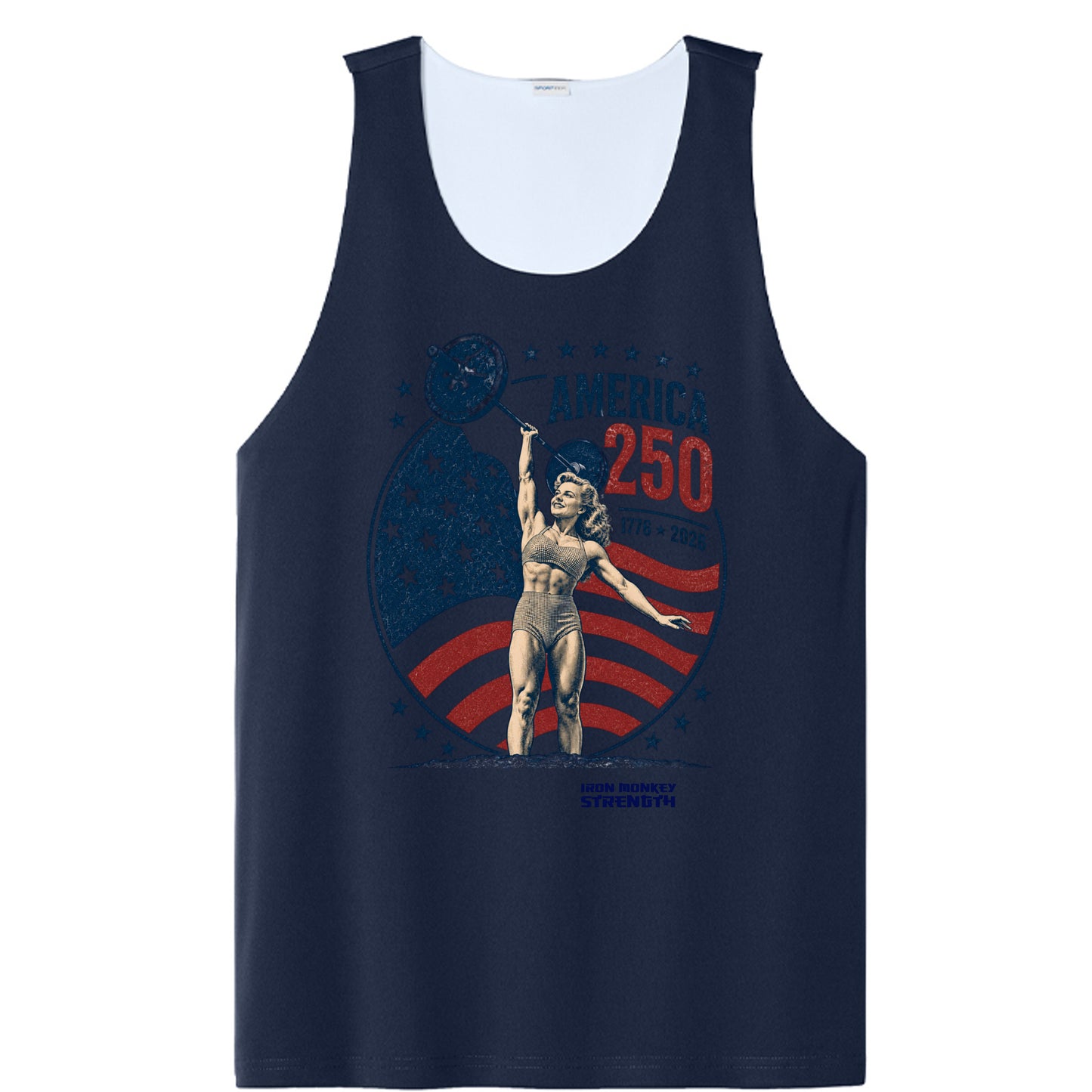 True Navy/ White - ST551 - FRONT